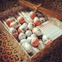 Sweets "Kinder Surprise " in a box