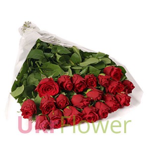 Bouquet "Miledy "21 premium Dutch Rose ― Ukrflower - flower delivery
