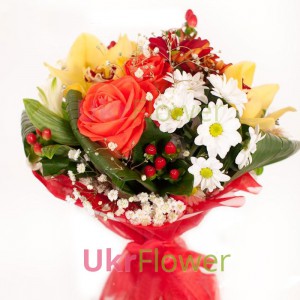 Bouquet "The Blues " ― Ukrflower - flower delivery