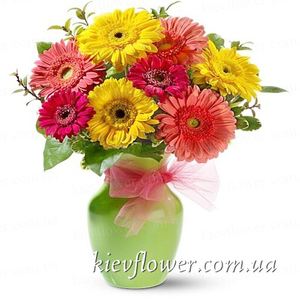 Bouquet of Gerberas ― Ukrflower - flower delivery
