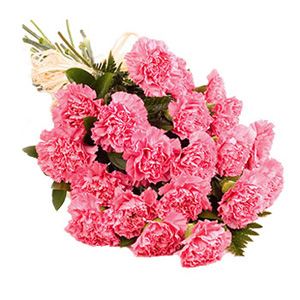 Bouquet of 39 carnations ― Ukrflower - flower delivery