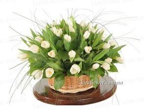 Basket "White Cloud " ― Ukrflower - flower delivery