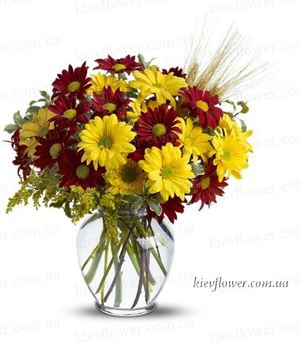 Bouquet "Warm Autumn " ― Ukrflower - flower delivery