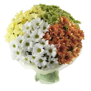 Buket of chrysanthemums "Hormony " ― Ukrflower - flower delivery