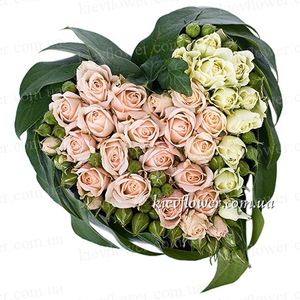 The heart of "The most beautiful girl in the world!" ― Ukrflower - flower delivery