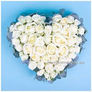 Heart "Declaration of Love" ― Ukrflower - flower delivery