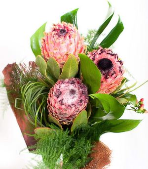 An exotic bouquet "Tropicana " ― Ukrflower - flower delivery