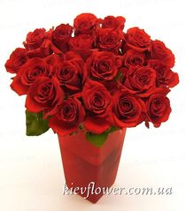 Bouquet of roses "Arrow of Cupid"