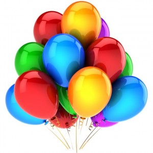 Mixed helium balloons ― Ukrflower - flower delivery