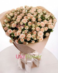 Spray rose "Natalie" ― Ukrflower - flower delivery
