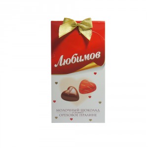 Milk chocolate "Lubimoff" ― Ukrflower - flower delivery