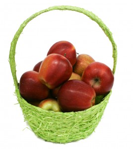 Apple Basket  ― Ukrflower - flower delivery