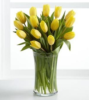 SALE - yellow tulips  ― Ukrflower - flower delivery
