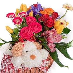 Flower Basket "toy " ― Ukrflower - flower delivery