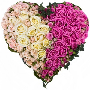 Heart "I Love You" ― Ukrflower - flower delivery